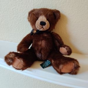 Russ Berries Brandwell Teddy Bear Dorned W/Star.